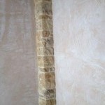 columna de piedra artificial