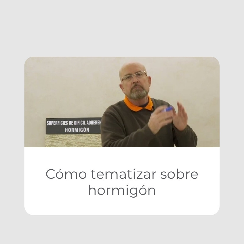 Cómo tematizar sobre hormigón paso a paso: preparación del muro para cualquier acabado