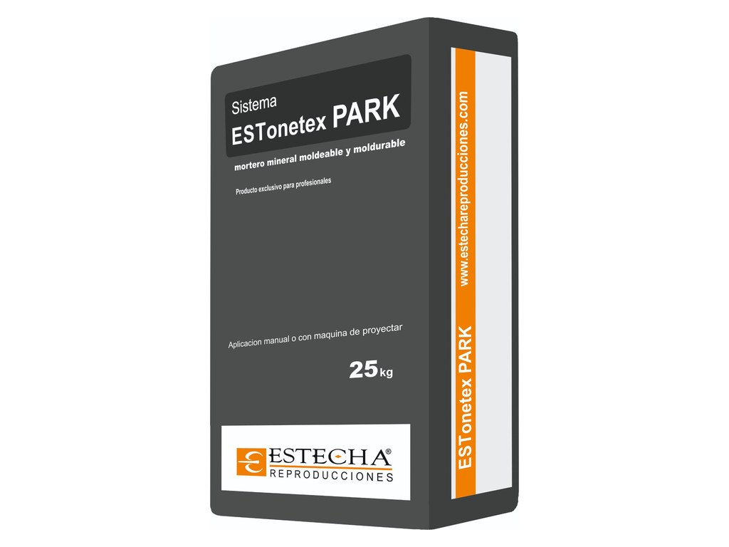 Mortero ESTonetex Park en saco de 25 kg Saco de 25 kg de mortero ESTonetex Park para rocas artificiales de grandes superficies